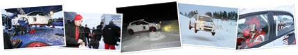 "Arctic Lapland-Rally 2009" の表示